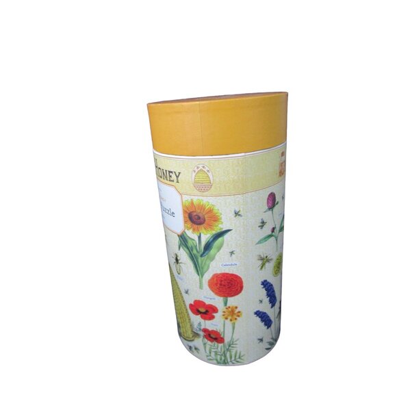 Cavallini Co Bees Honey 1000 Piece Vintage Puzzle Used Open Box - Picture 6 of 14